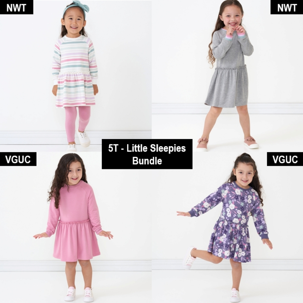 💖Bundle of 4 little sleepies dresses 💖